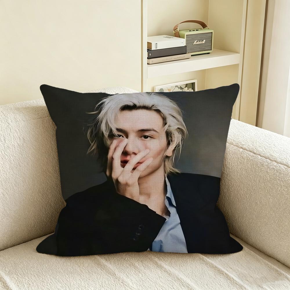 Singer FFujii Kaze Cushion Cover Natural Linen Pillowcase Set AllinOne Decor for Sofa Bedroom Chair