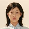 Alloaiweeo [The Air_Flat] Al8307 1111M Ultra-Lightweight Double-Bridge Retro Square Gold Eyeglass Frame