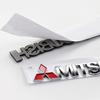 jbvr8 3D plastic Car Styling Sticker Metal Emblem Trunk Decorative Cover For Mitsubishi Asx Lancer Outlander Pajero Ralliart L200 EVO