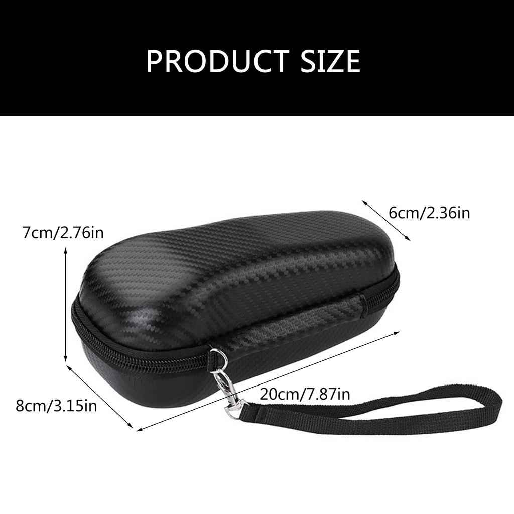 Hartschalenetui für Flyco FS901 FS903 FS905 FS907 FS923 FS927 Elektrorasierer Reiseorganizer Tragetasche mit Netzfach
