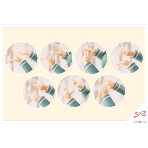 Kotobukiya (KOTOBUKIYA) Sosai Shojo Teien Saeki Ritsuka [St. Iris Girls' Academy High School Division, Winter Uniform] 1/10 Scale Plastic Model JK010,