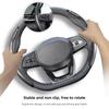 Car Decoration Auto Steering Wheel Cover Non-Slip Accessories For VW GTI Polo Golf Passat Tiguan Arteon Touareg CC Taigo Caddy J Xy6