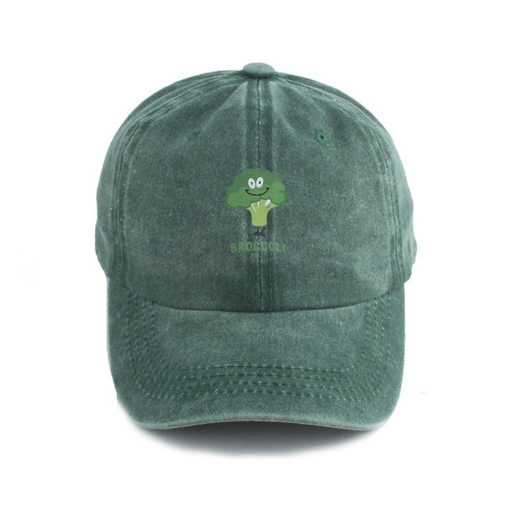 Adjustable Sun Hat Solid Color Baseball Hat Cute Snapback Cap  for Children 2-6Y