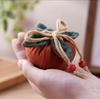 Persimmon Pendant Car Air Freshener & Lucky Ruyi Sachet – Mugwort Coin Purse & Prayer Bag for Dragon Boat Festival