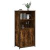 VidaXL Highboard Smoked Oak 62x36x121.5 Cm Engineered Wood 834212