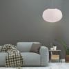 Uonlytech Home Decor Paper Pendant Lamp Shade, Round Rice Paper Handmade Ambient Lampshade Hanging Paper Lamp for Home Pendant Lights, 30X30X19cm