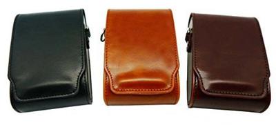 Canon IXY 650 Digital Camera Synthetic Leather Case 3 Colors 640,IXY "517-0026" (Light Brown)