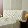 All-inclusive Super Soft Smooth Quilted Head Cover Thicken Velvet Headboard Cover Solid Color Bed Back Dust Protector Cover