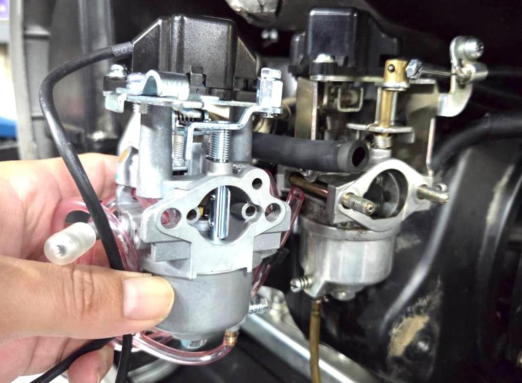Deepa Ribusu EF1600iS Carburetor EF2000iS Carburetor Square Compatible with Inverter Generators (Late Model) 6-pin Coupler, [Used]