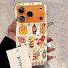 Cartoon Star Bubble Candle Design Phone Case IPhone 14 15 16 17 Series With Magnetic Kickstand Dual-Layer Shockproof Silicone