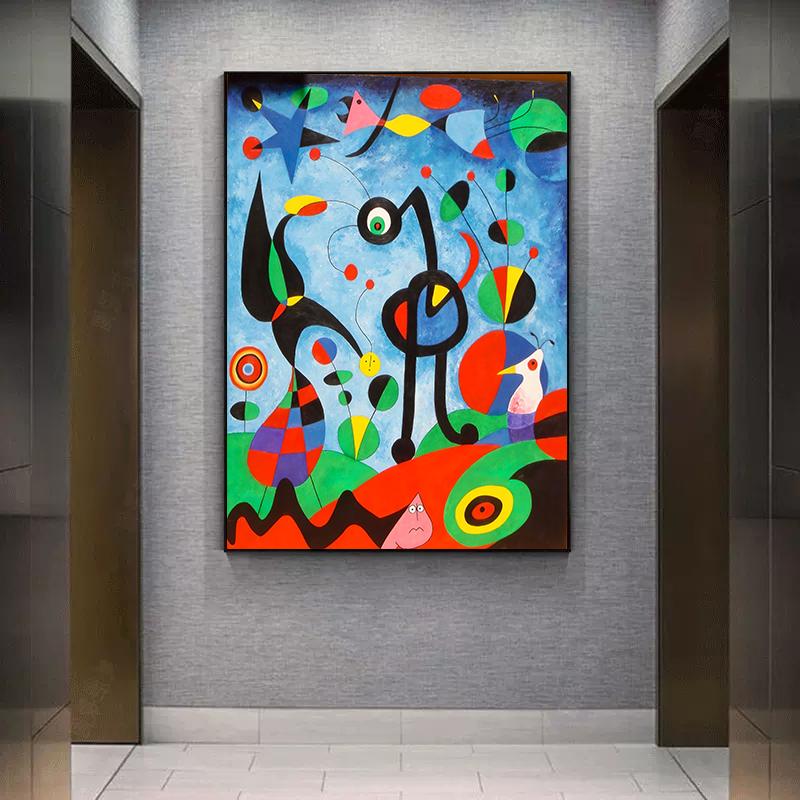 k-p-the-garden-1925-av-joan-miro-ber-mda-konstverk-reproduktioner
