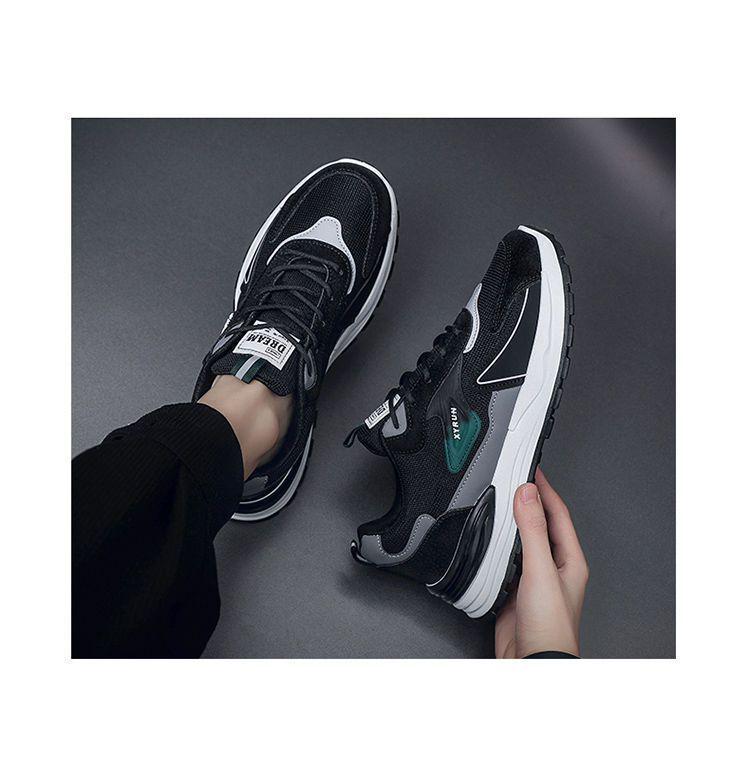 Atmungsaktive Mesh-Laufschuhe für Herren - Trendig, Weiche Sohle für Frühling & Herbst