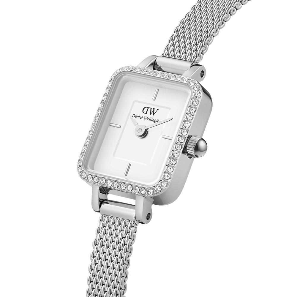 Danielwellingteon Quadro Mini Lumine Bezel 2-Color Crystal Bezel Fashion Watch