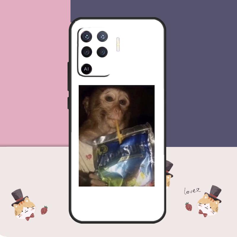 

Monkey Sipping Capri Meme Case For Oppo A94 A74 A54 A18 A38 A58 A78 A98 A80 A60 A40 A96 A76 A16 A15 A17 A57 A77 A5 Pro OPPO A77 5G