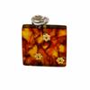 Cognac Amber Pendant - Baltic Amber Jewelry