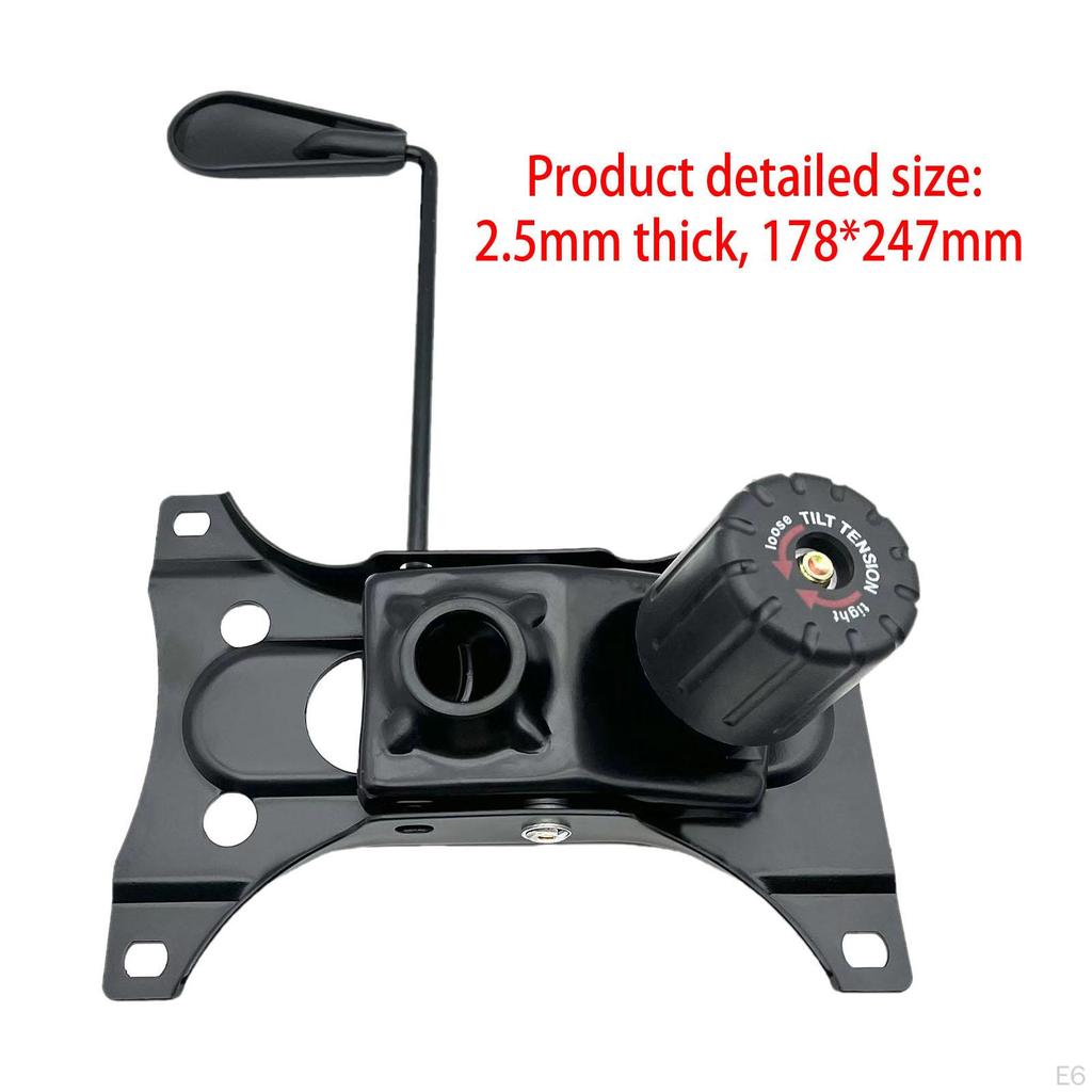 Verstelbare Kantoorstoel Kantel- en Vergrendelhendel Montage