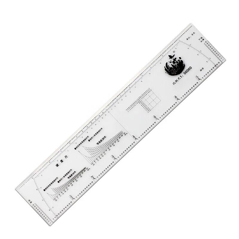 Geographic Coordinate and Topographic Slope Ruler