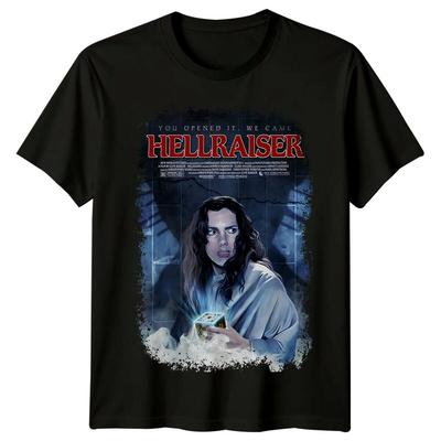 Hellraiser (1987) Movie Poster Inspired T-Shirt Retro 80s Tee