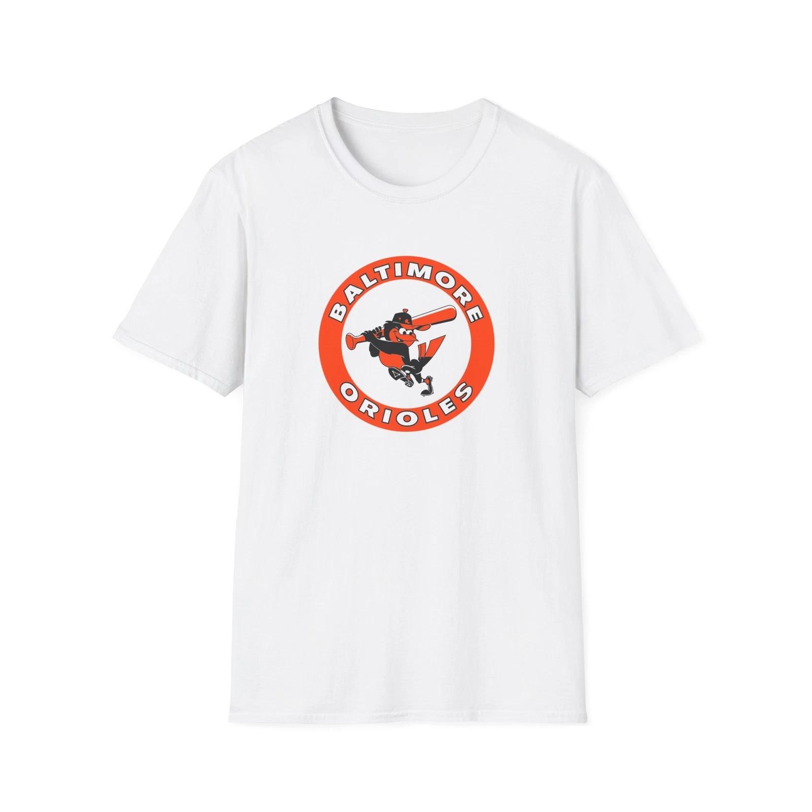 Baltimore Orioles T-Shirt, Fan Apparel, Baseball Logo Tee, Throwback Unisex 2XL