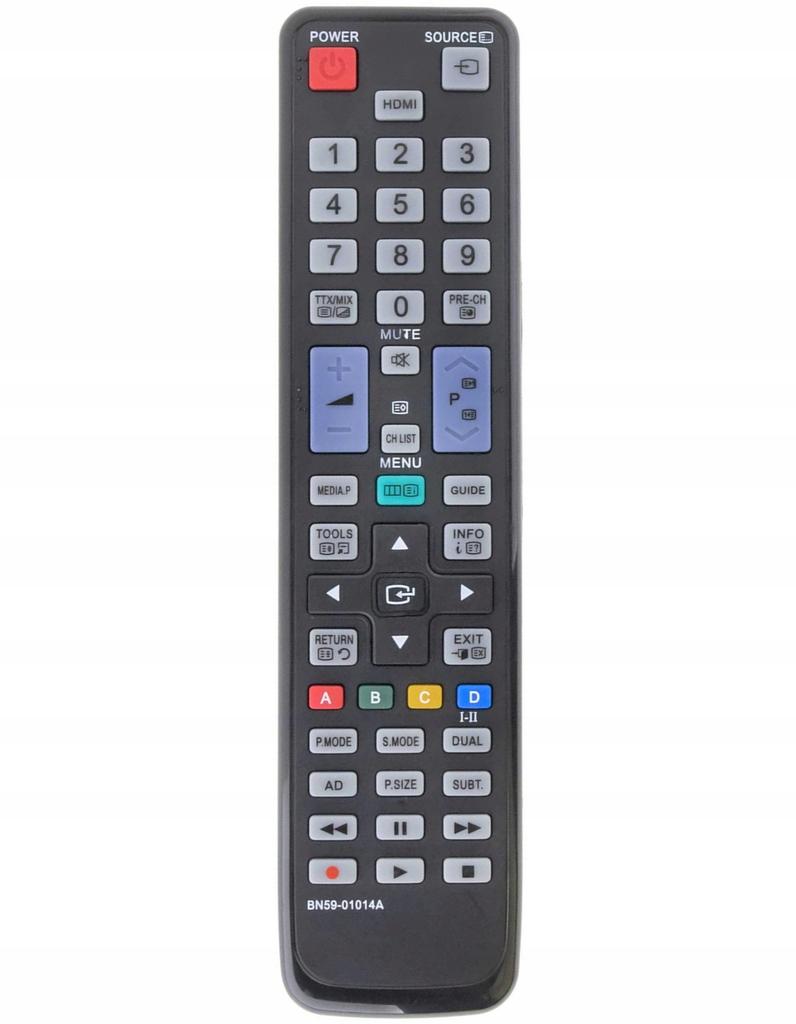 Replacement Remote Control for Samsung BN59-01014A BN59-01069A, TV, Black