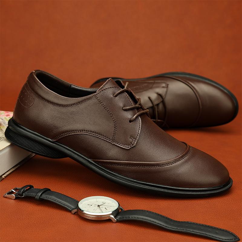 Роскошные мужские туфли-оксфорды — фото 3