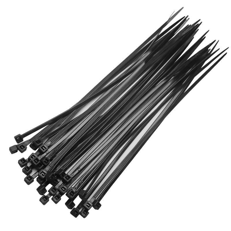 Strong Industrial Self-Locking Cable Ties 4x250mm - Black & White