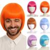 Heat Resistance Halloween Colored Wig Anime Cosplay Party Wig Short Straight Bob Hair  Men Women