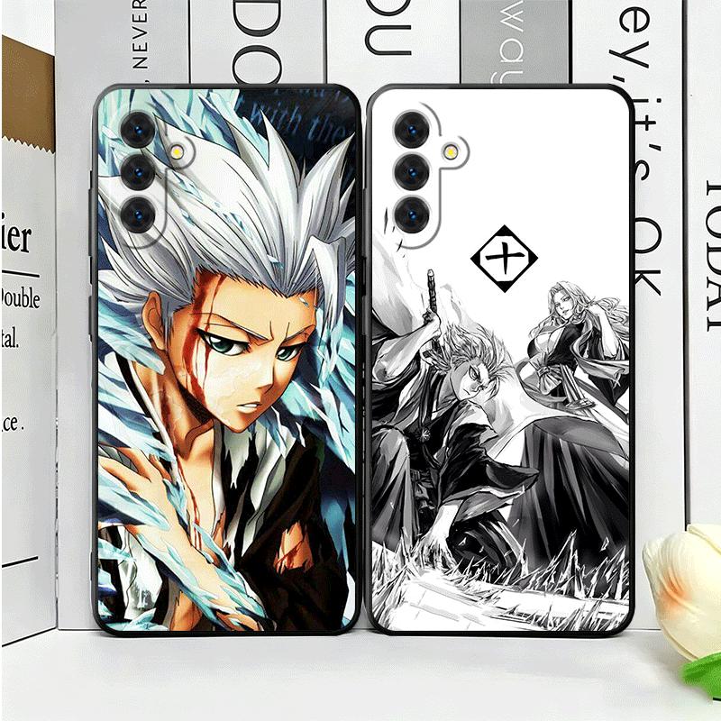 Bleach Hitsugaya Toushirou Soft Phone Case for Samsung A17 A37 A57 A16 A26 A36 A56 A15 A25 A35 A55 A14 A24 A34 A54 A13 A23 A33 A