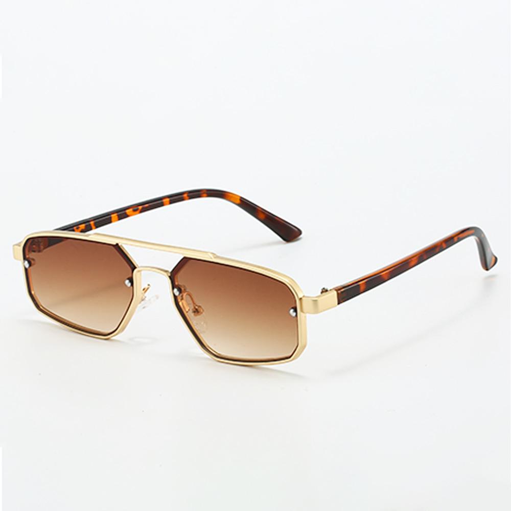 Stylish Rectangle Sunglasses Female Designer Eyewear Retro Small Frame Sun Eyewear Ladies Black Square Y2k Sunglasses