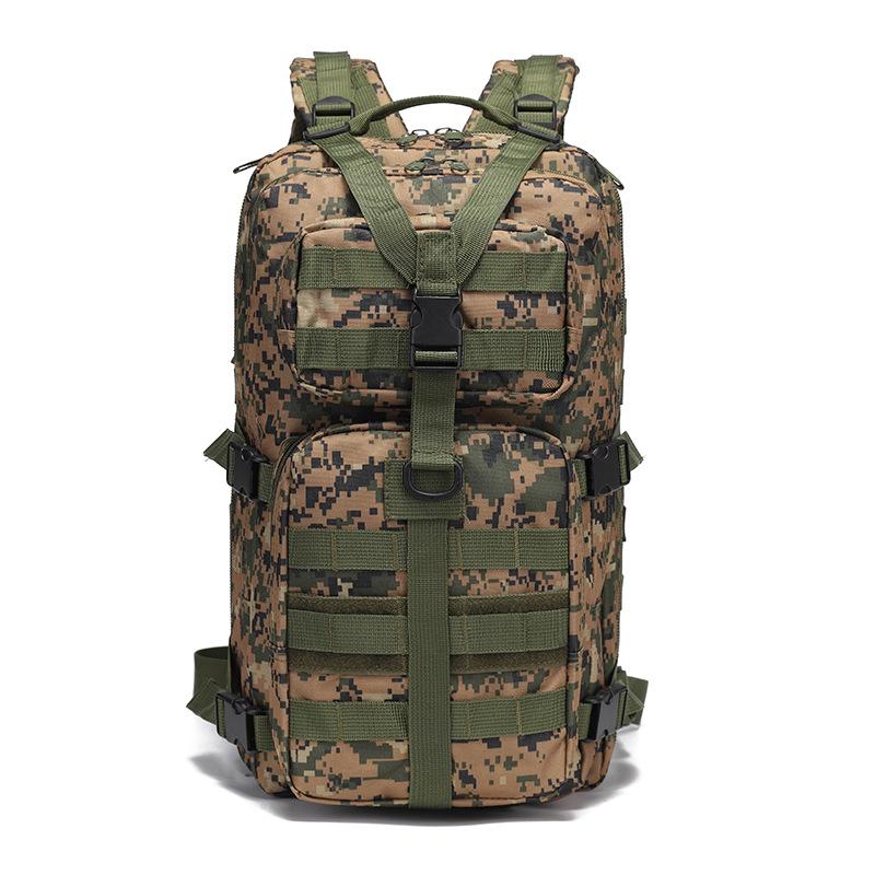 35L Waterproof Camouflage Tactical Backpack for Outdoor, Double Shoulder Military & Mountaineering Use 35L
