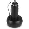 Autosteckdose Zigarettenanzünder Auto Voltmeter 3-in-1 12-24V Voltmeter Thermometer USB Autoladegerät für Auto LKW