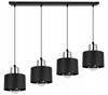 MODERN CEILING HANGING LAMP BLACK LED LAMP