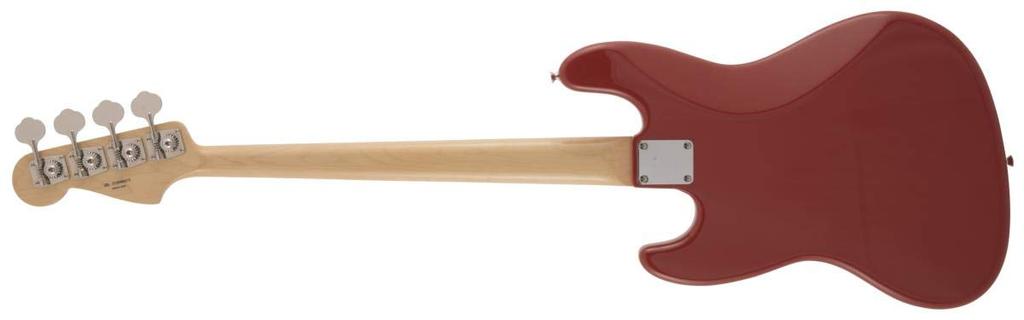Fender Electric Bass Made in Japan Traditional 60s Jazz Rosewood Fiesta Red Bass®, Fingerboard,