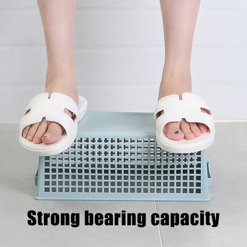 Multi-Purpose Storage Basket Snacks Storage Hollow Rectangular Ins Storage Box Basket Sorting Sundries Plastic Basket