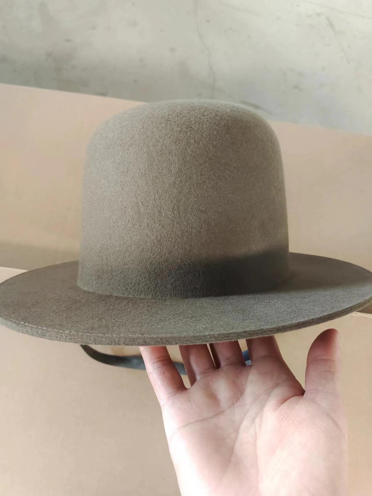 India Nepal Dome Wide Brim Wool