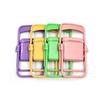 Kreativer Klappstuhl Schreibtisch-Handyhalter Macaron-Farbe Hockerständer Anhänger Tragbarer Faulenzerständer