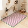  Color Plaid Simple Carpet Living Room Sofa Bedroom Bedside Study Entrance Mat Non-slip Home Decor Modern Fashion Rug