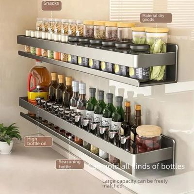 Badezimmerregal ohne Bohren Make-up-Organizer Shampoo-Aufbewahrungsregal Aufbewahrungsregal für Küche Badezimmer Organizer Zubehör