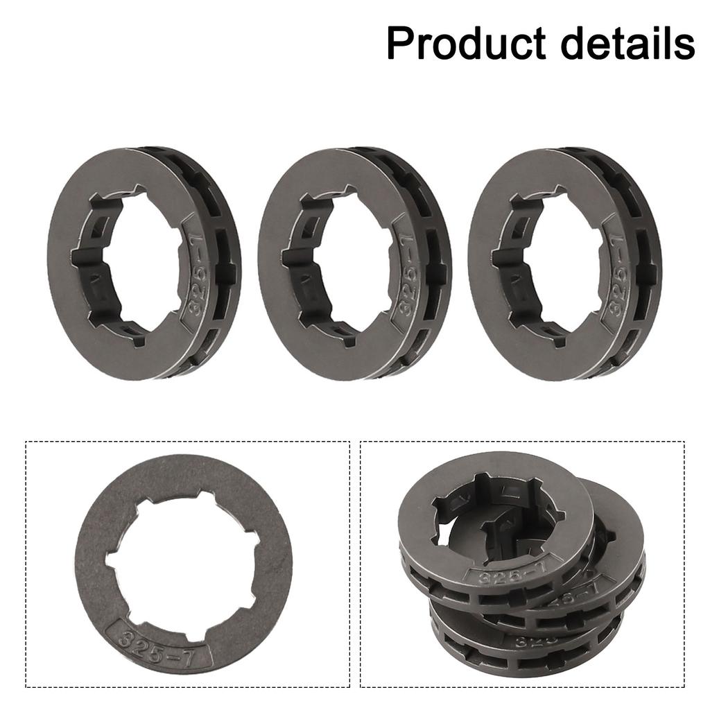 New Parts Quality Sprocket Rim Part Chainsaw Series Accessories Replacement Chain Tool 0.325 Pitch 3pcs 7 Tooth