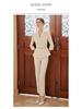 High-End Light-Colored Professional Office Suit for Medical and Beauty Professionals