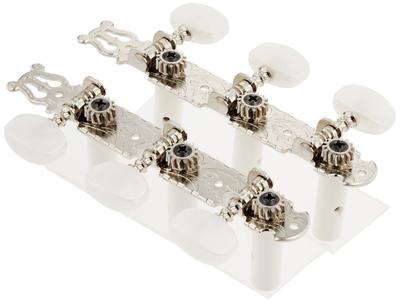 Scud GOTOH Classical Guitar Tuners, 35mm Pitch, Nickel (35G-450NX) 35G450N, Successor To the 35G350