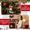 Set of 4 Christmas Decorations Stockings 2 Size Santa, Snowman, Reindeer Socks Hangings Christmas Tree Decoration Items Gifts Stocking Set