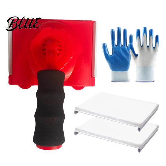 Paint Trimming Tool Edge Trimmer, Walls Ceilings Corner Pad Painter with Adjustable Wall Applicator Handle, Pads Applicator, Painting Replace
