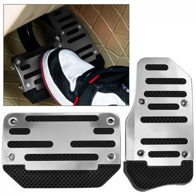Car Universal NonSlip Automatic Foot Brake & Gas Pedal Pad Cover Kit Non-Slip
