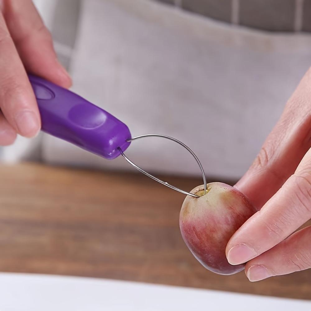 2-in-1 Dual-Ended Grape Peeler, Plastic Fruit Skinner, Home Use Raisin Skin Remover, Meat Extractor, Fruit Tool for Easy Peeling