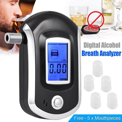 AT6000 Portable Handheld Breathalyzer Tester