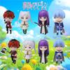 10CM 8Pcs/1Set Sousou No Frieren Figure Frieren Model Toy Stark Aciton Figure Fern Himmel Set Doll PVC Desktop Ornaments