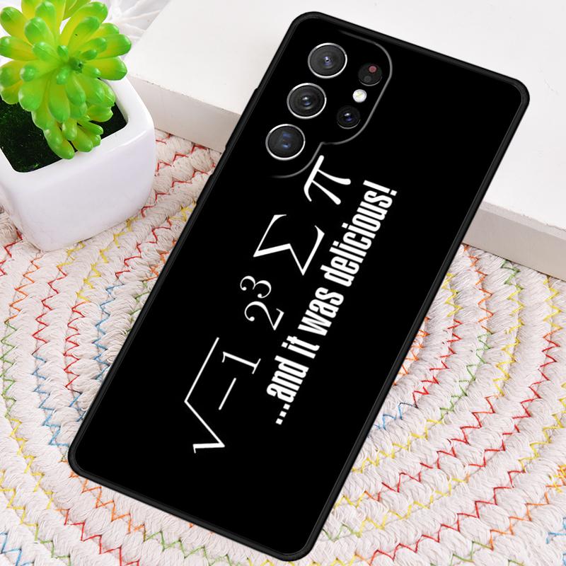 Math Formula Pi Silicone Phone Case For Samsung Galaxy Note 10 Pro S26 S25 S24 S23 S22 S21 Plus S25Ultra Capa Cover