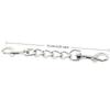 Hoyytu Adult Restraint Handcuff Double End Metal Hook Chain Portable Design for Couple Bondage Travel Intimate Use