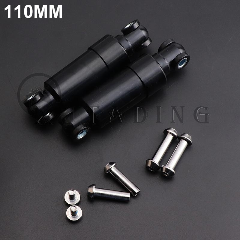 2Pcs 110/125/150mm 750LBS Front &Rear Aluminum Alloy Suspension Shock Absorber For Electric Scooter Bicycle Pocket Bike E-Bike